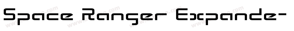 Space Ranger Expande字体转换